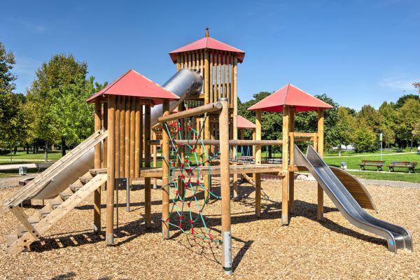 Playground Mulching Service in West Jordan