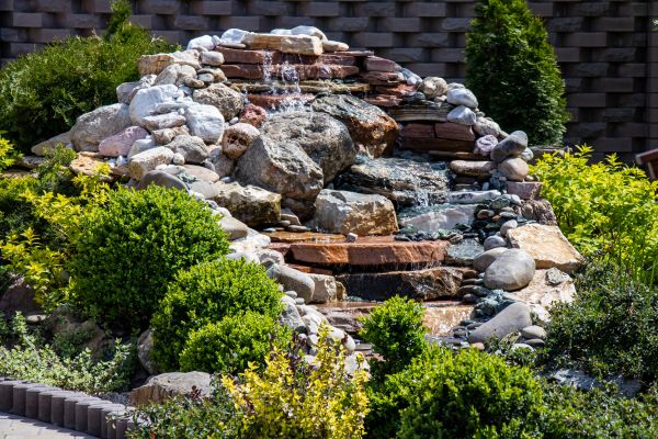 River Rock Landscaping in West Jordan