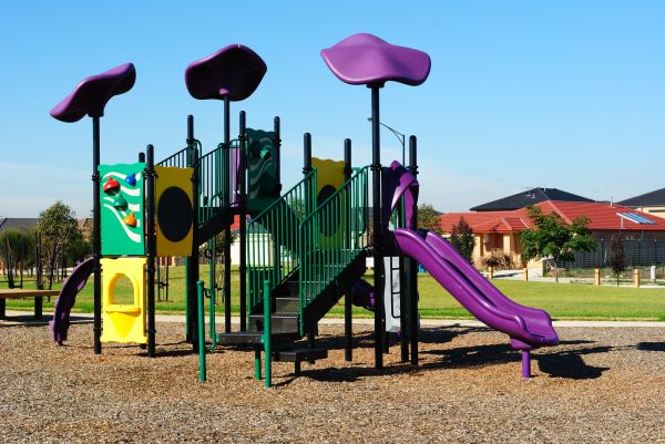 Playground Mulch Removal in West Jordan
