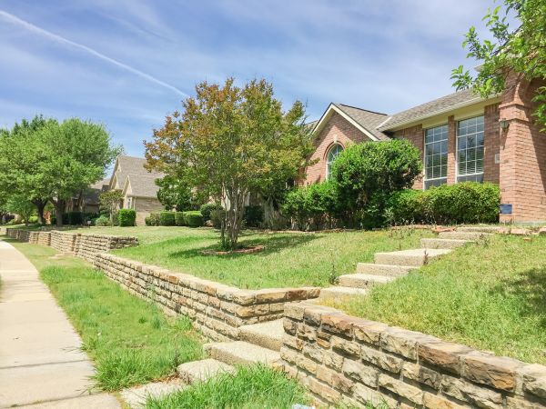 Sloped Yard Landscaping in West Jordan