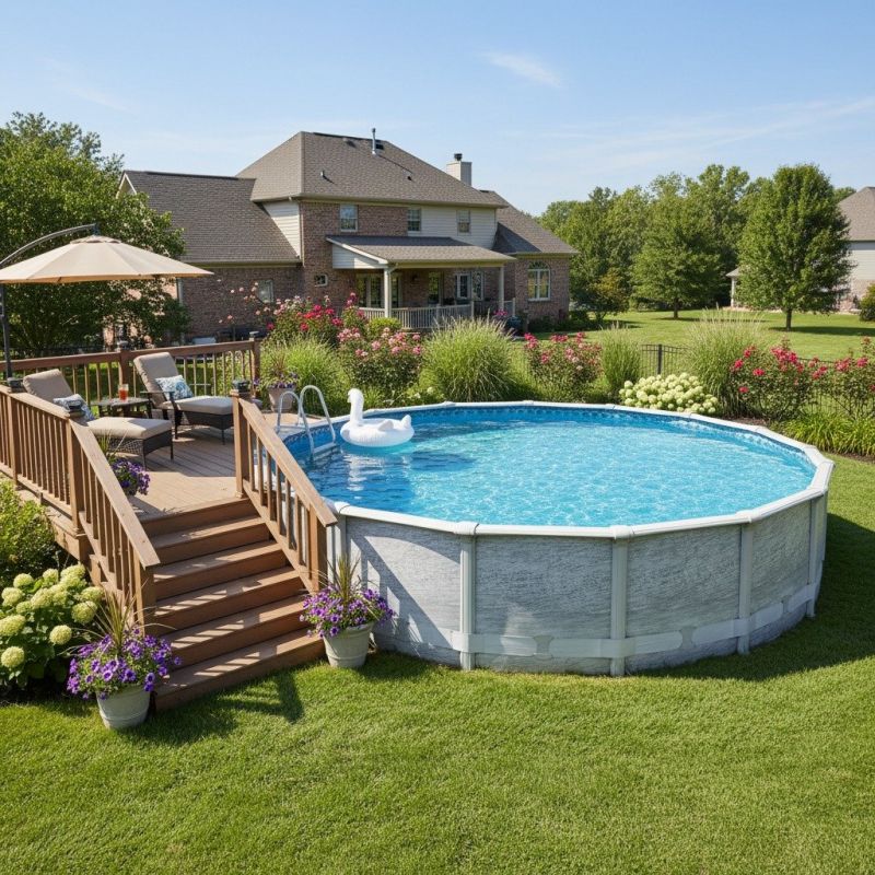Pool Deck Landscaping